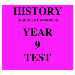 Australian Curriculum History Year 9